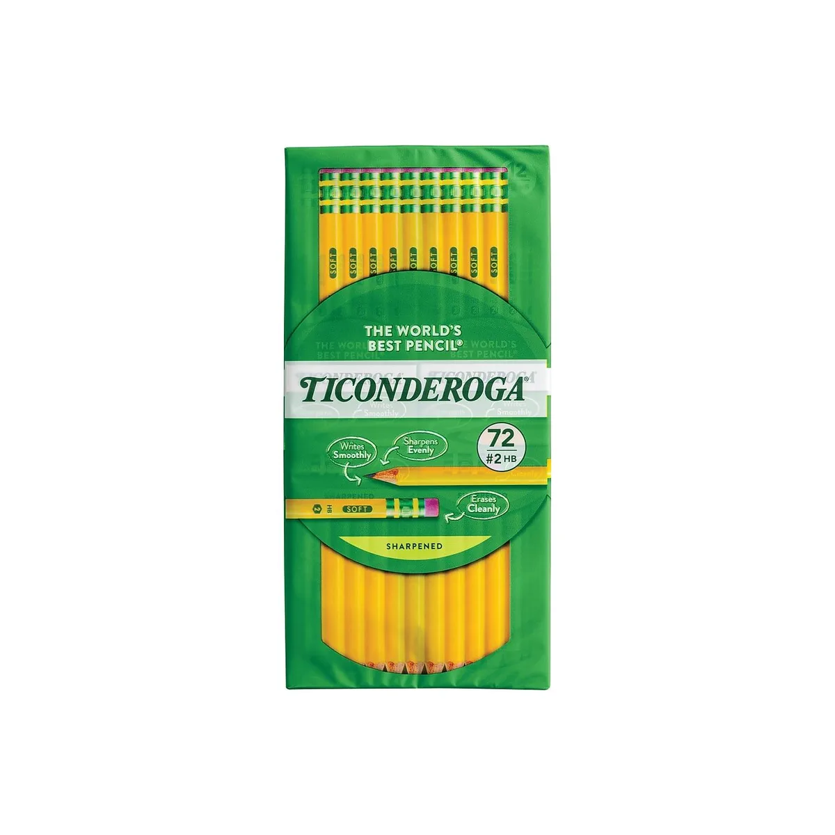 Dixon Dixon DIX13972 Ticonderoga #2 Pencils 72 Pack 2.2mm — product photo