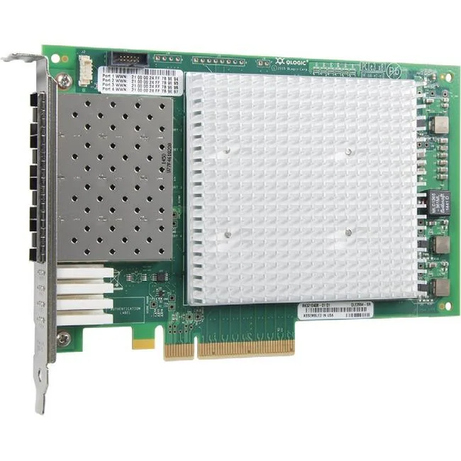 QLogic Corp. QLogic Corp. QLE2694-SR-CK 16Gb 4-port Fibre Channel HBA PCIe 3.0 x8 — product photo