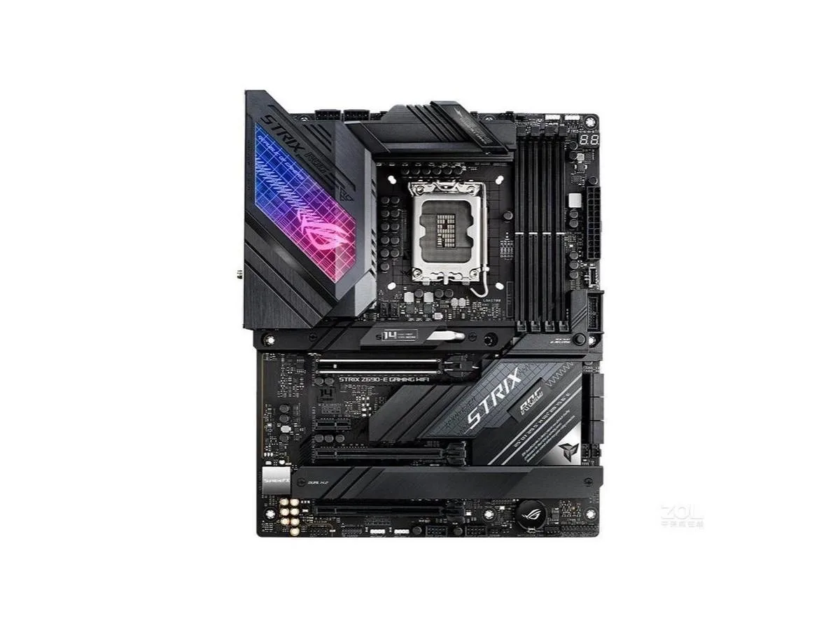 ASUS ASUS ROG STRIX Z690-E GAMING WIFI LGA 1700 DDR5 128GB Intel motherboard — product photo