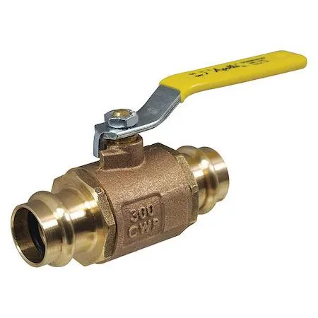 Apollo Apollo 77W10601A Ball Valve Brass Inline 1-1/4" Press 300 psi — product photo