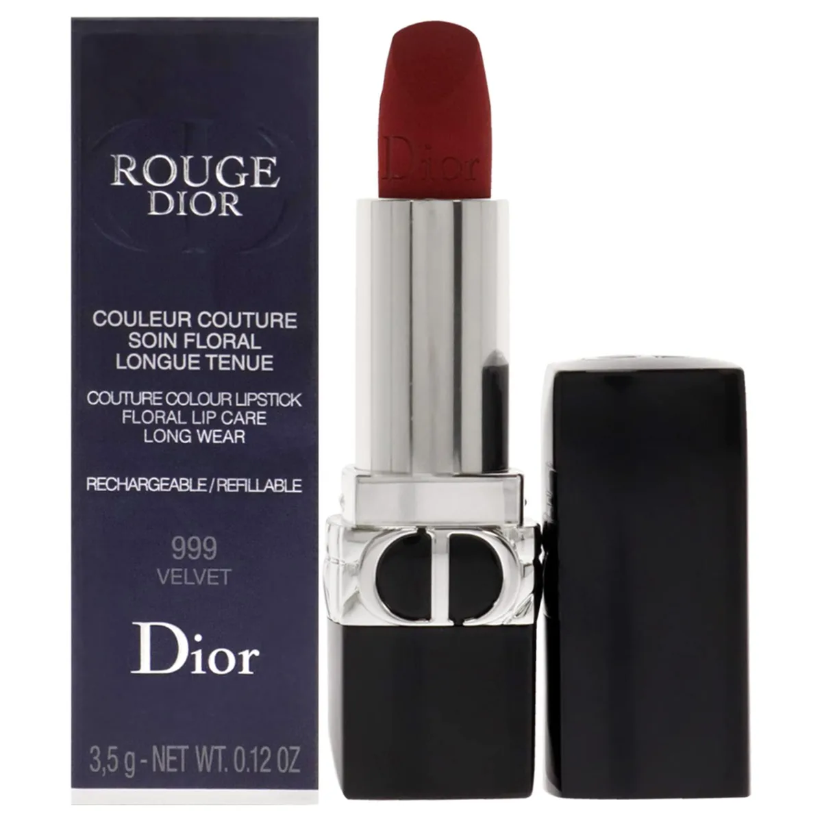 Christian Dior Christian Dior Rouge Dior Forever Transfer-Proof Lipstick #999 Velvet 3.5g — product photo