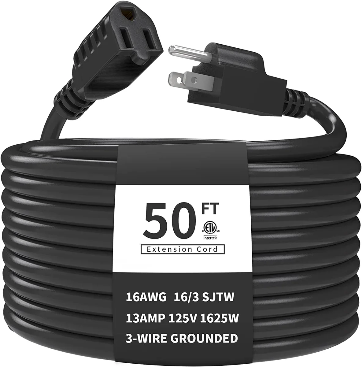 BFKK BFKK 16/3 50 ft 13 A 1625 W SJTW power extension cord — product photo