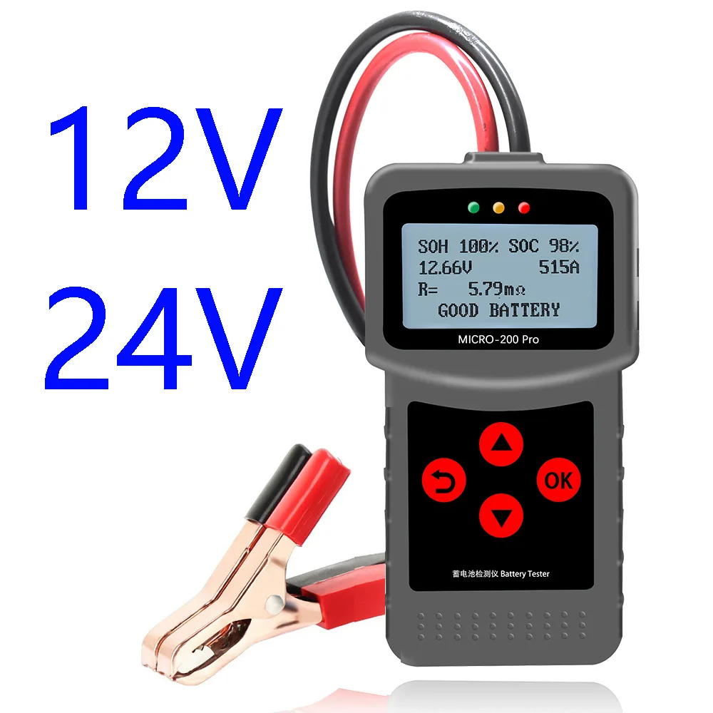 Nexanic Nexanic Micro-200 Pro 12V 24V Battery Tester — product photo