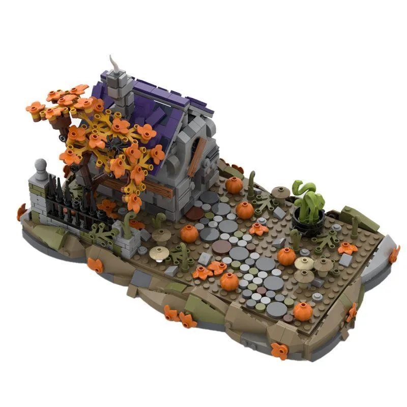 ZITIANYOUBUILD ZITIANYOUBUILD MOC-118096 Medieval Witch House 812 Parts — product photo