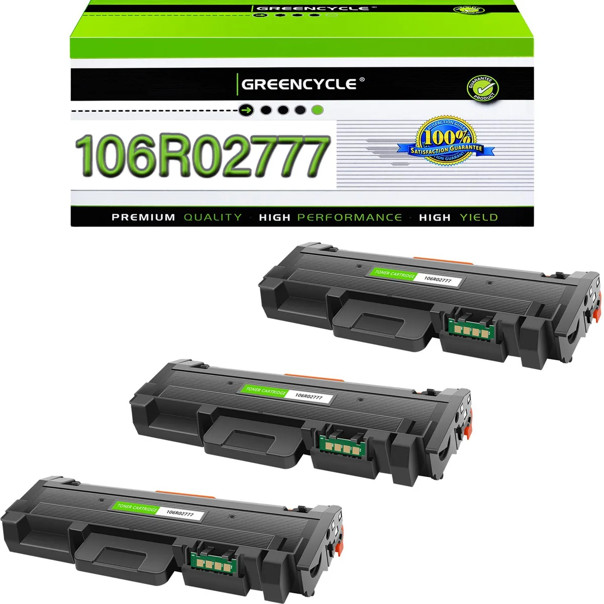 GREENCYCLE GREENCYCLE XE-3260A toner cartridge 3-pack black 3000 pages — product photo