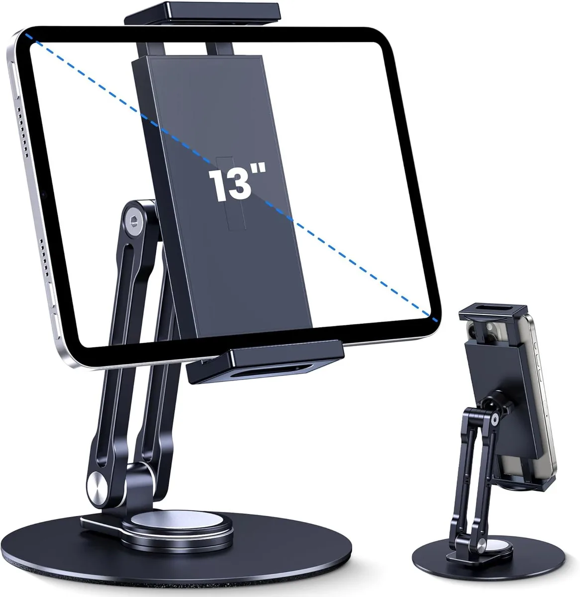 MCHOSE MCHOSE Tablet Stand Holder 360° Rotating Aluminum 9.7-13 inch — product photo