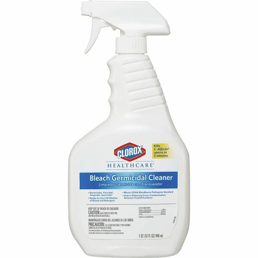 Clorox Clorox CLO 68970 Bleach Germicidal Cleaner 32 oz 6 Pack cleaning — product photo
