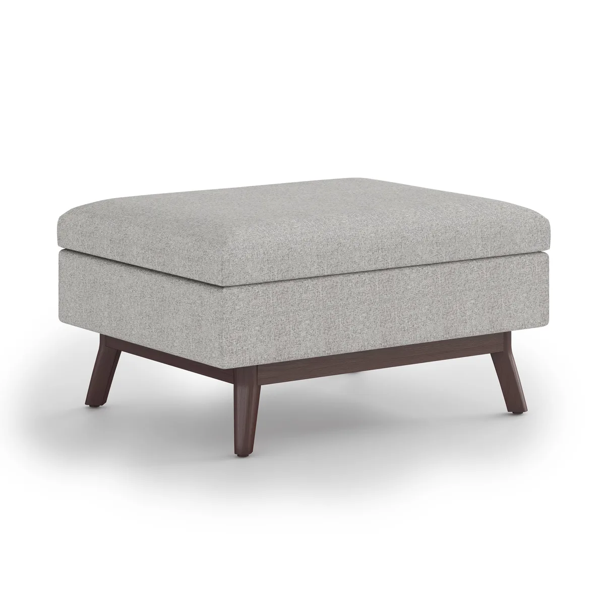 tuphen tuphen Owen Coffee Table Storage Ottoman Cloud Grey 34.1" W x 26" D x 18.5" H — product photo