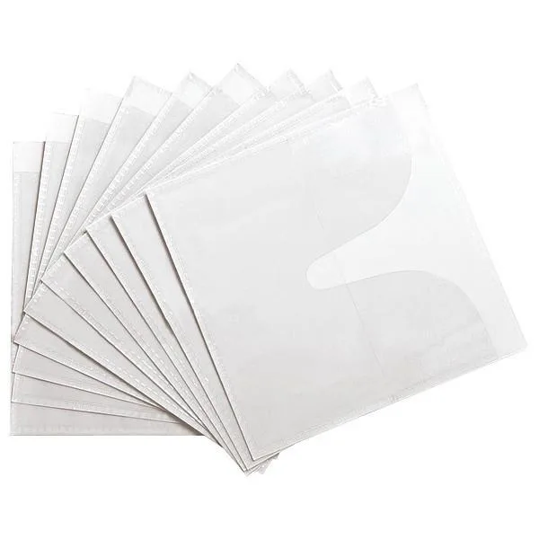 Compucessory Compucessory 26555 CD/DVD Holder White Polypropylene 50 Pack — product photo