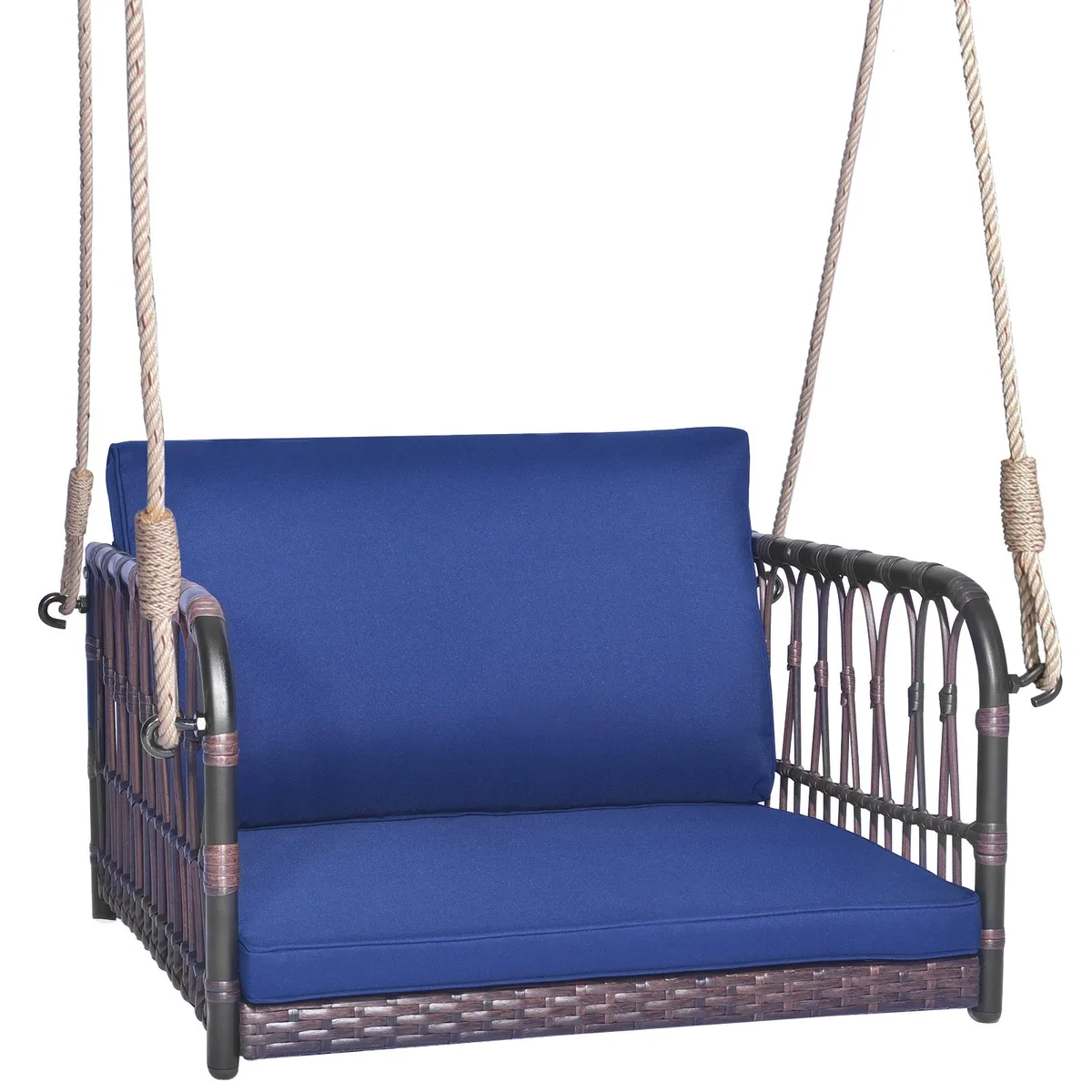 SlickBlue SlickBlue Single Person Hanging Seat Navy 31x24.5x15in — product photo