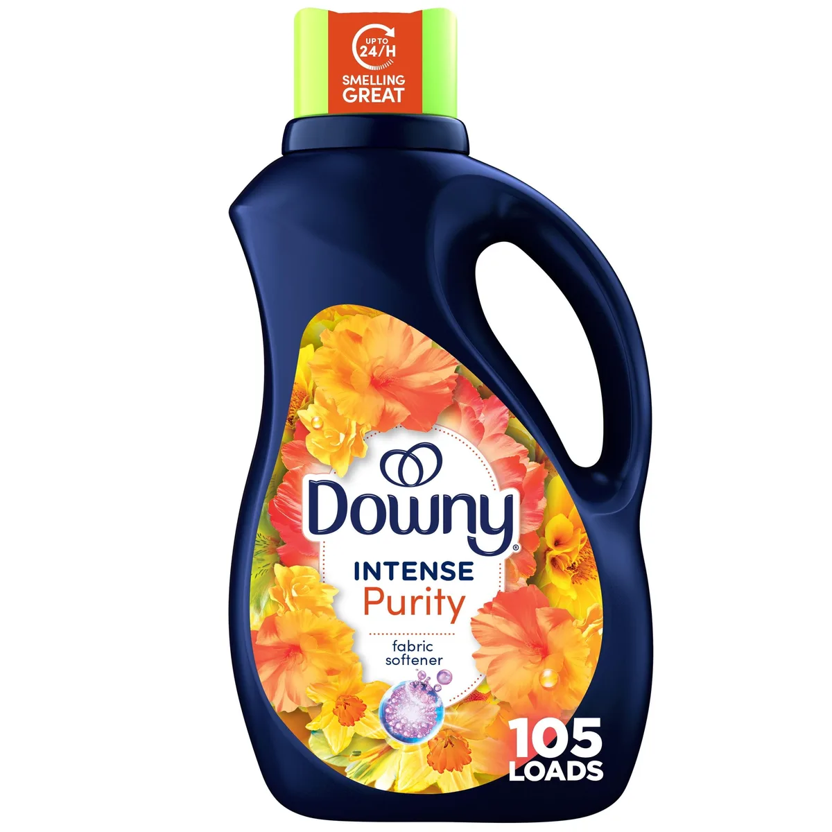 None Continuous None Continuous Downy Intense Fabric Softener Purity Scent 77 fl oz 105 Loads — product photo