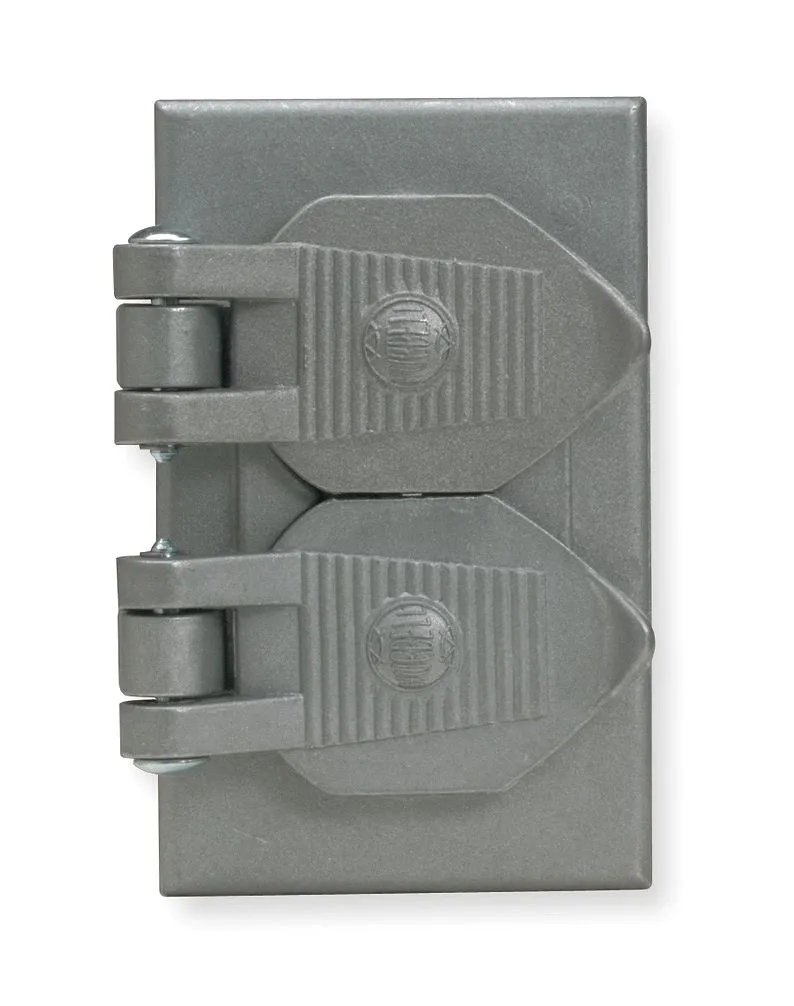Hubbell Incorporated Hubbell Incorporated HBL5206WO 1-Gang Horizontal Weatherproof Cover video accessory — product photo