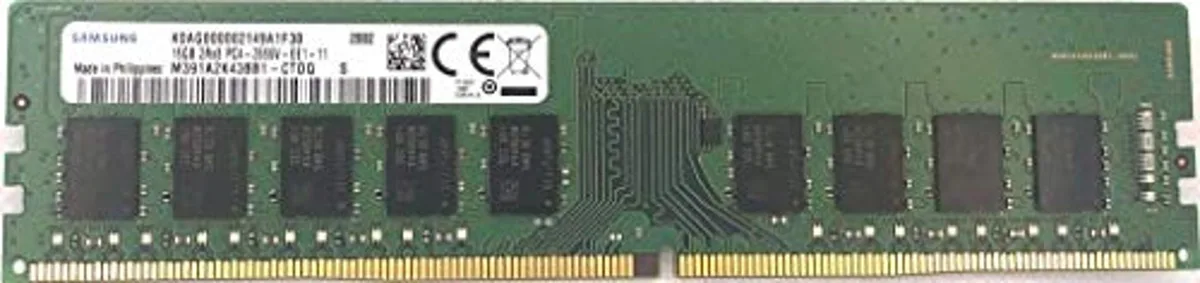 SAMSUNG SAMSUNG M391A2K43BB1-CTD 16GB DDR4 2666MHz ECC desktop RAM — product photo