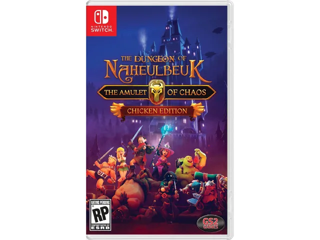 GS2 Games GS2 Games GS00024 The Dungeon of Naheulbeuk: The Amulet of Chaos nintendo switch video game — product photo