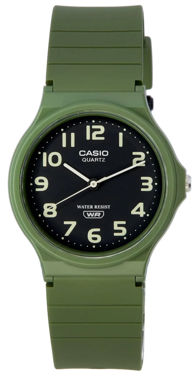 CASIO CASIO MQ-24UC-3B Black Dial Resin Watch 34.90 mm — product photo