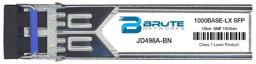 Brute Networks Brute Networks JD498A 100BASE-LX 10km 1310nm SFP transceiver — product photo