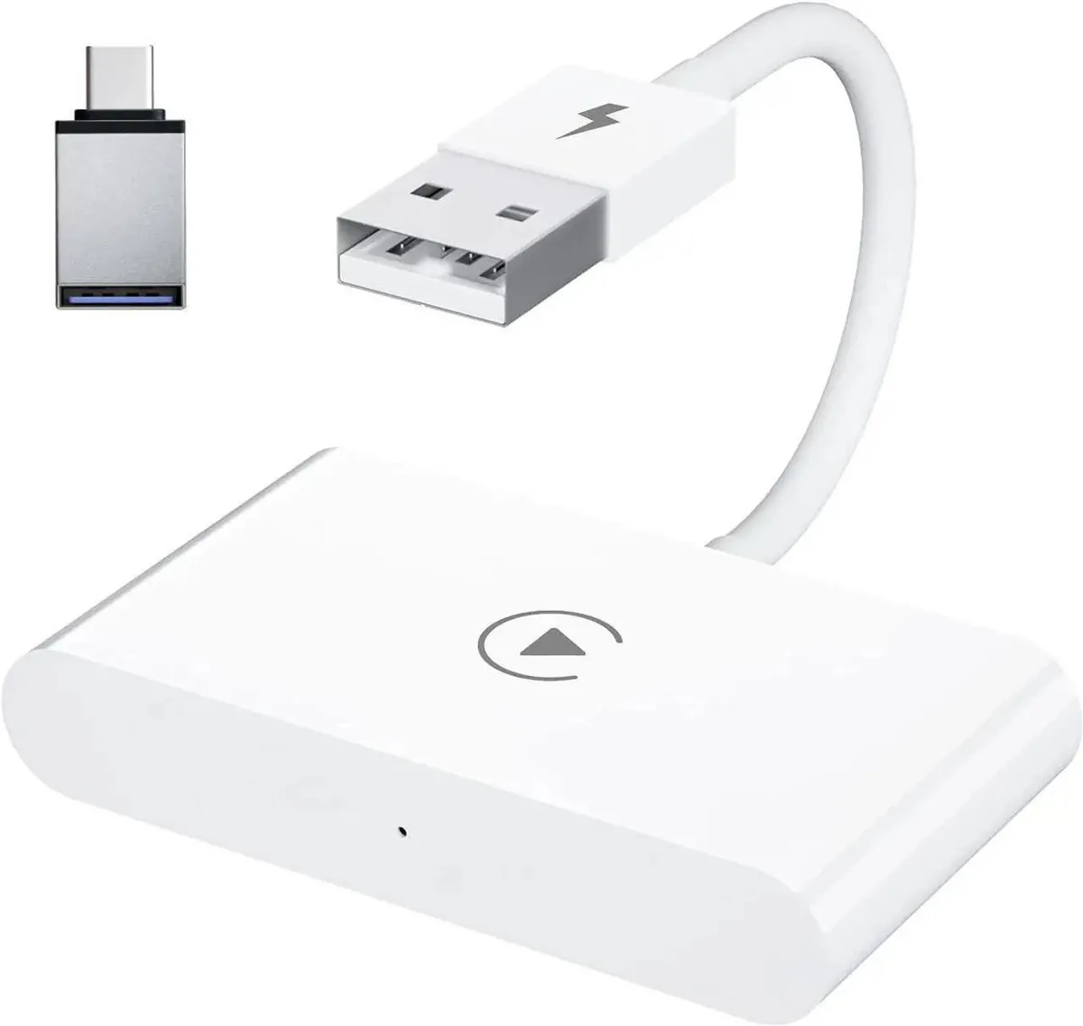 SMUGDESK SMUGDESK Wireless CarPlay Adapter White iOS 10+ 2015+ — product photo