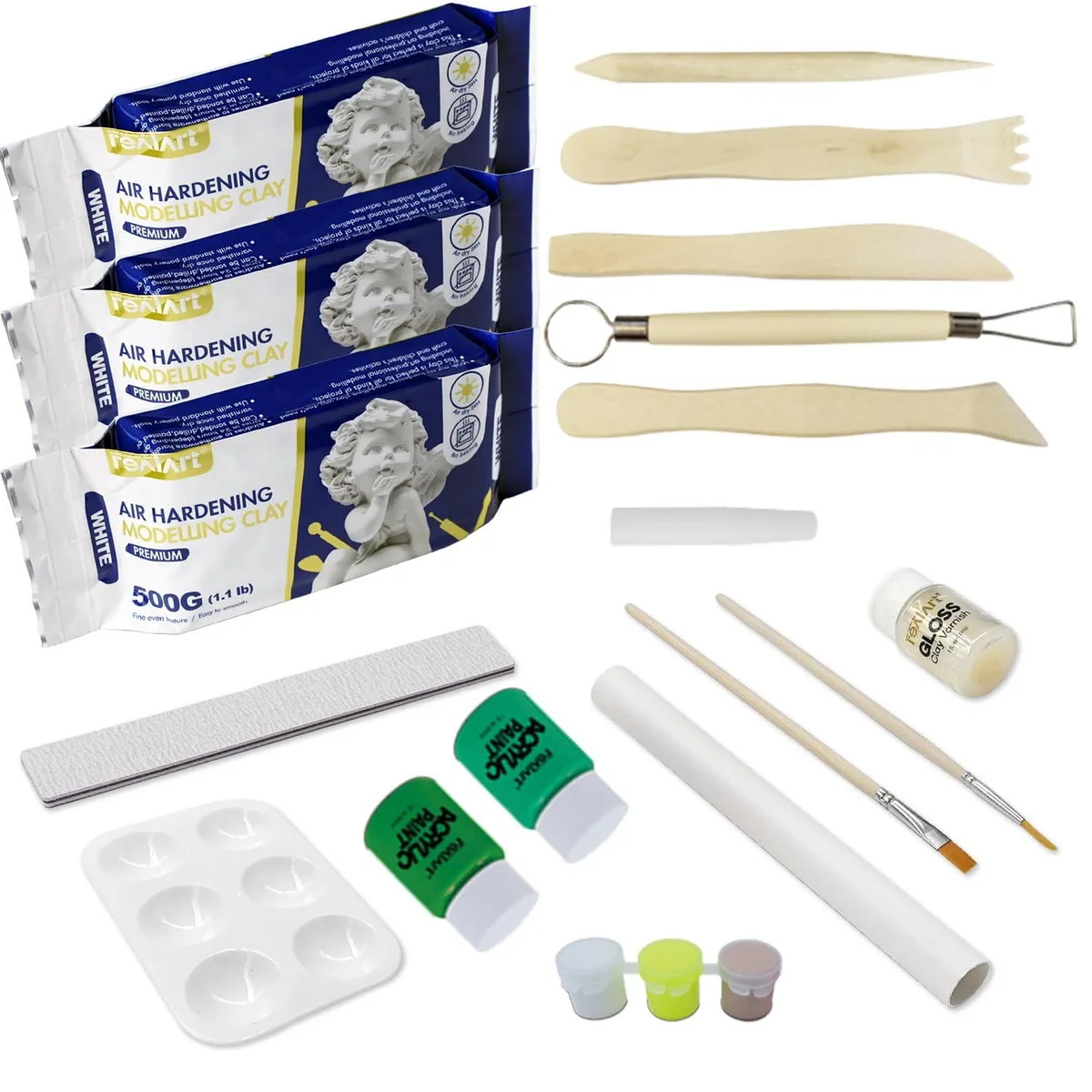  Avery KIT 40PCS Pottery Kit Blue — product photo