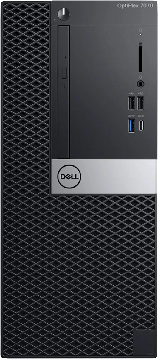 DELL DELL OptiPlex 7070 Tower desktop PC Intel Core i5-8500 3.2GHz 8GB DDR4 256GB SSD Windows 11 Pro — product photo