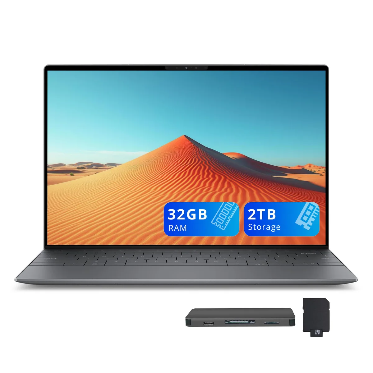 DELL DELL XPS 13 9345 13.4" FHD+ Business Laptop Snapdragon X Elite X1E-80-100 32GB DDR5 1TB SSD Graphite — product photo