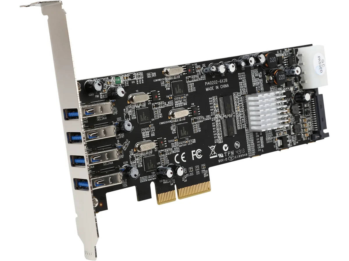 STARTECH STARTECH PEXUSB3S44V 4-Port PCIe USB 3.0 Expansion Card — product photo