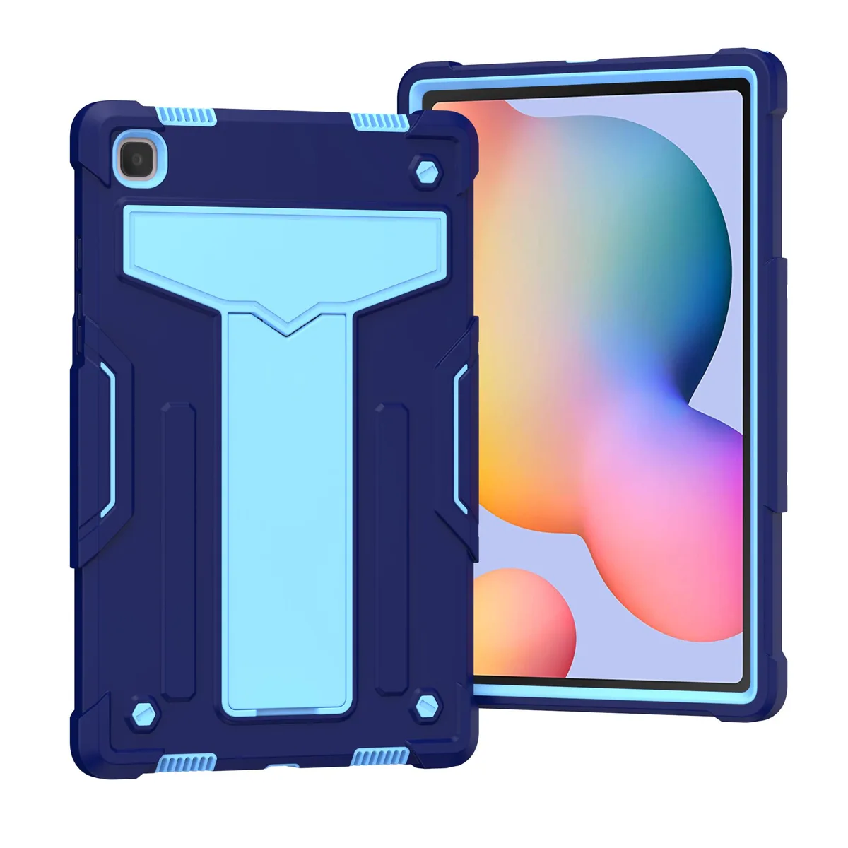 anicestore anicestore laptop case Samsung Galaxy Tab A7 10.4 SM-T500/T505/T507 2020 Navy Blue/Blue — product photo