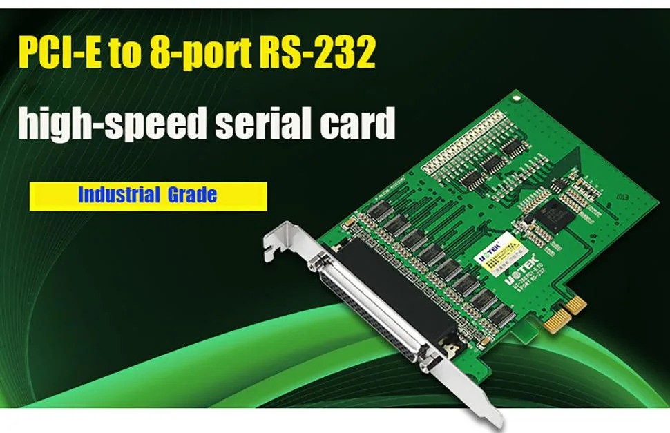 UOTEK UOTEK UT-788 PCI-Express 8-port RS-232 Serial Card DR62 — product photo