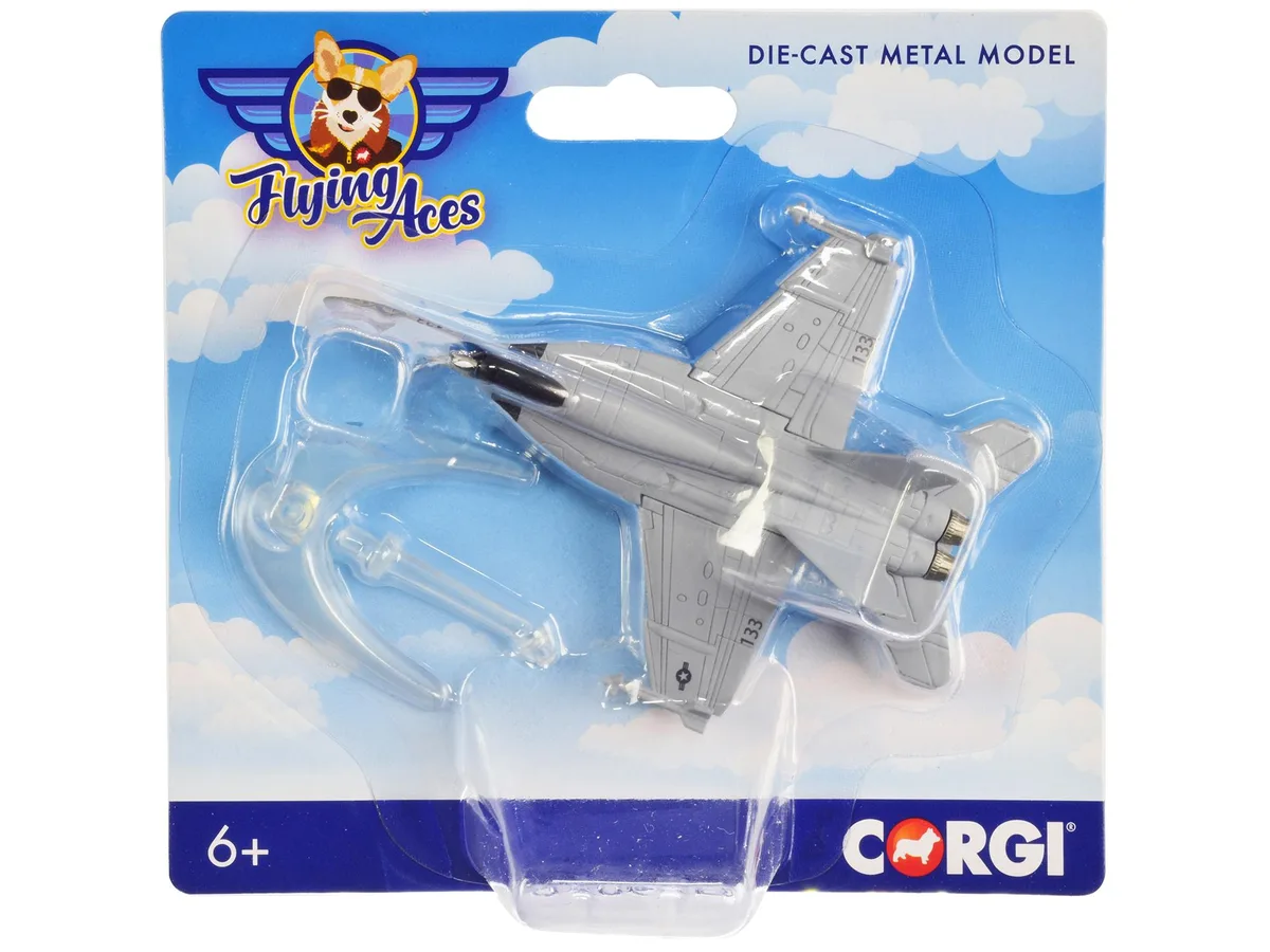 Corgi Corgi Boeing F/A-18 Super Hornet "USAF" Flying Aces Diecast 4.5" hobby collectible — product photo
