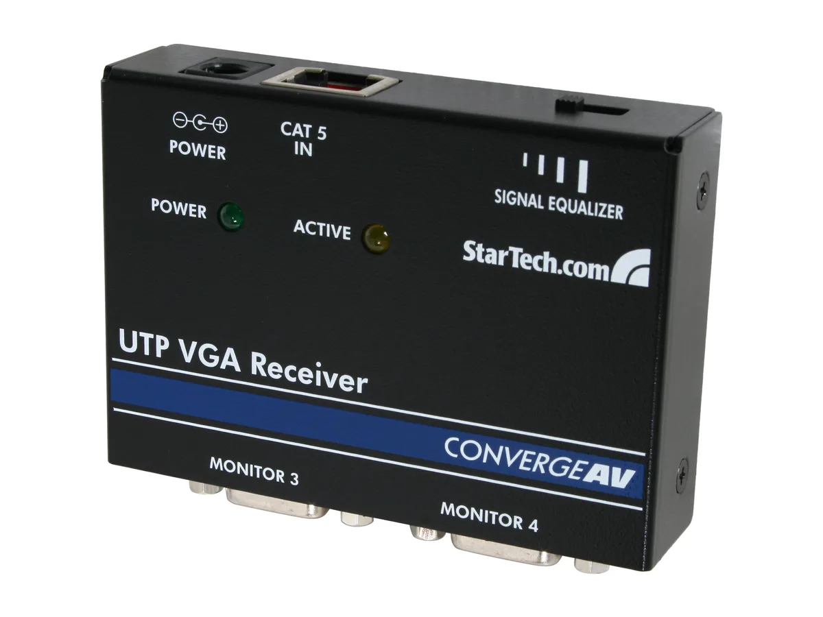 STARTECH STARTECH ST121R VGA over Cat5 remote receiver 150 m — product photo