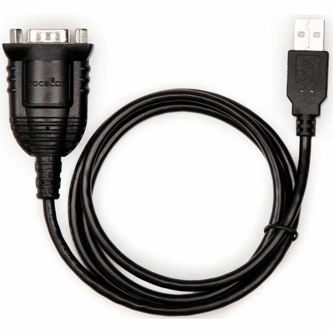 Rocstor Rocstor USB to Serial Adapter 3 ft DB9 Male RS232 Prolific PL2303 921.6 kbps — product photo