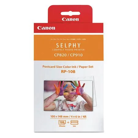 Canon Canon 8568B001 RP-108 ink paper set 108 prints — product photo