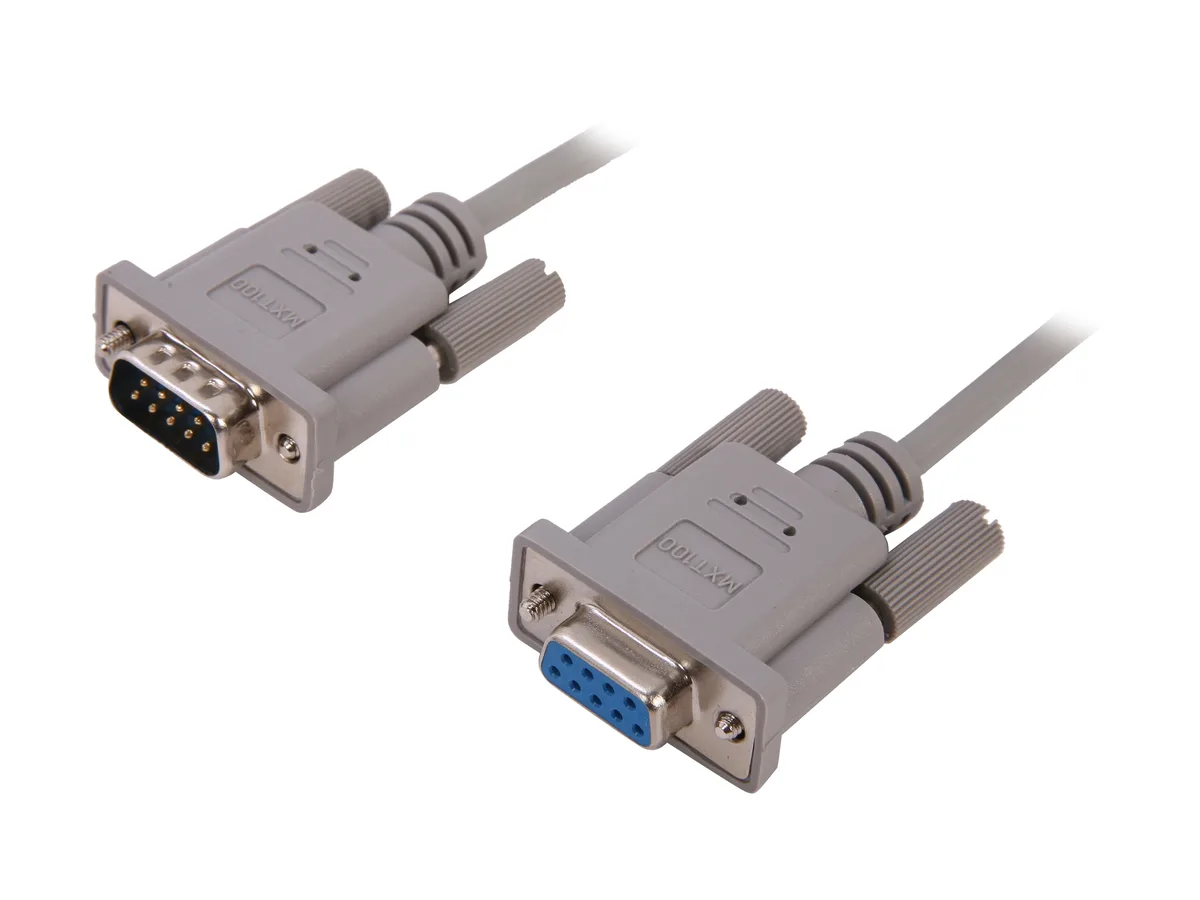 STARTECH STARTECH MXT100 6 ft serial cable DB9 male to female — product photo