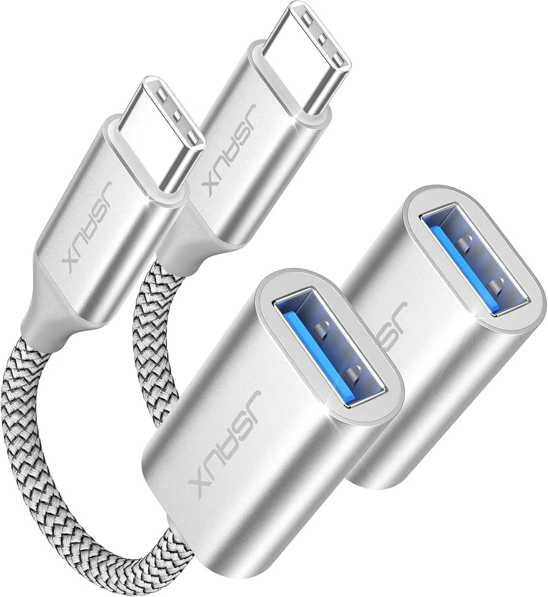Brainwavz Brainwavz USB Display Adapter 2 Pack USB 3.0 Silver — product photo