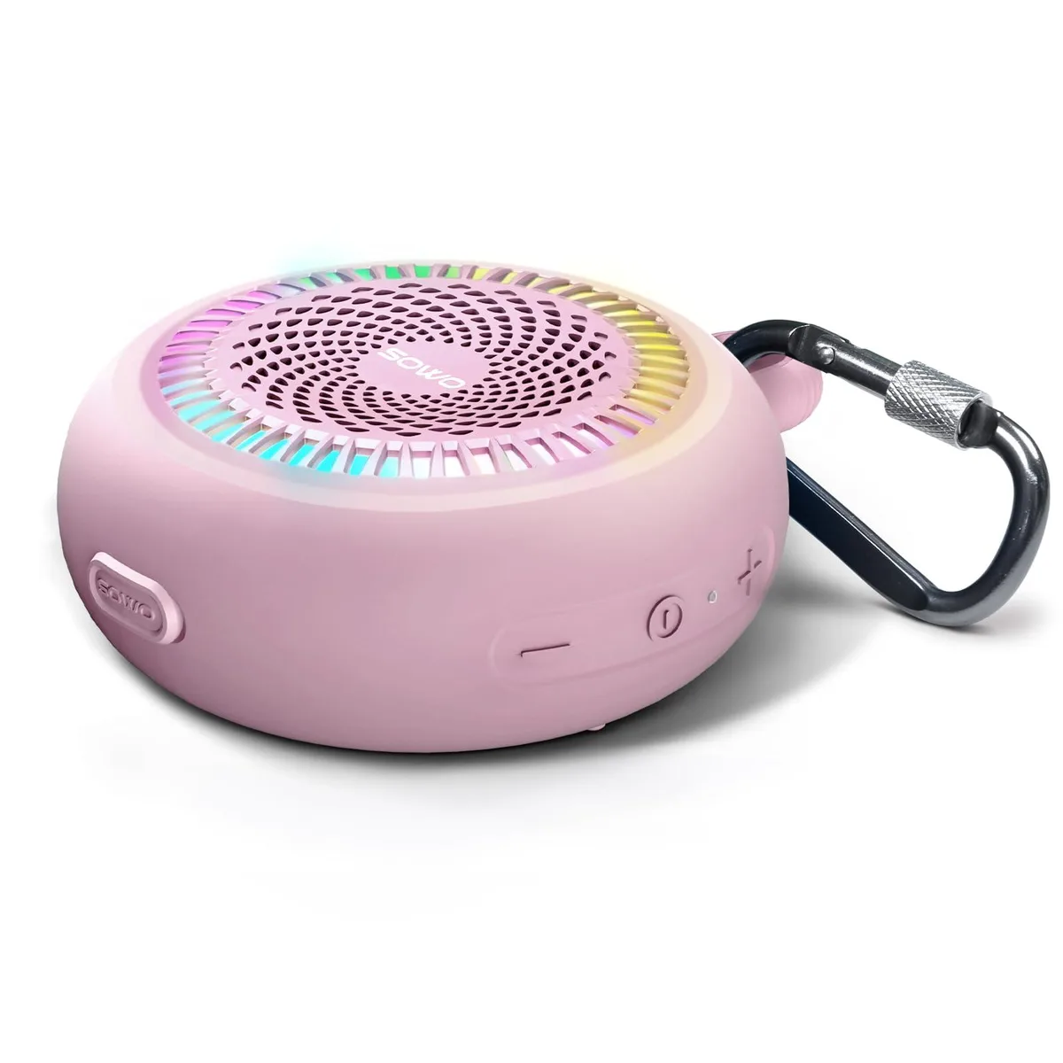  SOWO Shower Speaker Pink 5 W Bluetooth 5.3 1500 mAh 6.5 oz — product photo