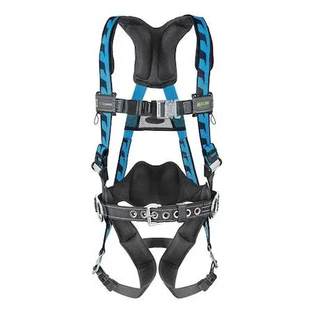 Honeywell Honeywell Miller AC-QC-BDP/UBL Full Body Harness Vest L/XL Polyester Blue 400 lb — product photo