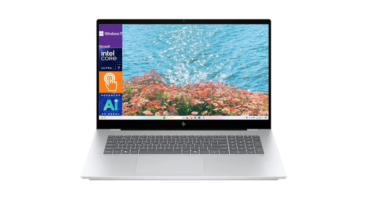 HP HP OmniBook X 17-dd0057nr 17.3" FHD Touch Core Ultra 7 256V RTX 4050 16GB DDR5 1TB SSD Win 11 Pro — product photo