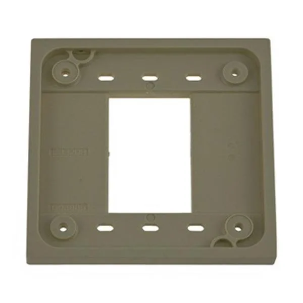 Hubbell Incorporated Hubbell Incorporated HBL4API Adapter Plate Ivory 2 Gang 4.78 in — product photo
