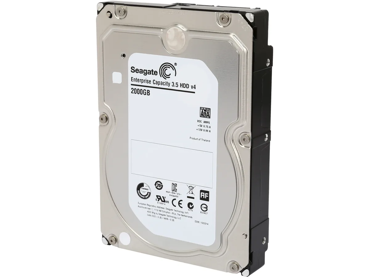 Seagate Seagate ST2000NM0024 2TB 7200 RPM SATA 6.0Gb/s 128MB 3.5" internal hard drive — foto produk