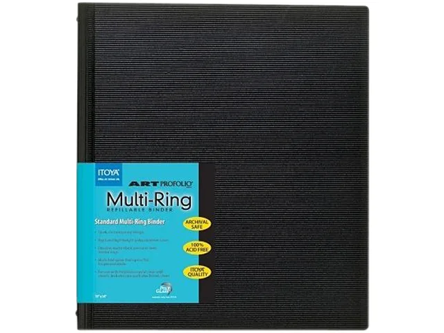 Itoya Of America, Ltd Itoya Of America, Ltd RB1114 11x14 Multi-Ring Binder — product photo
