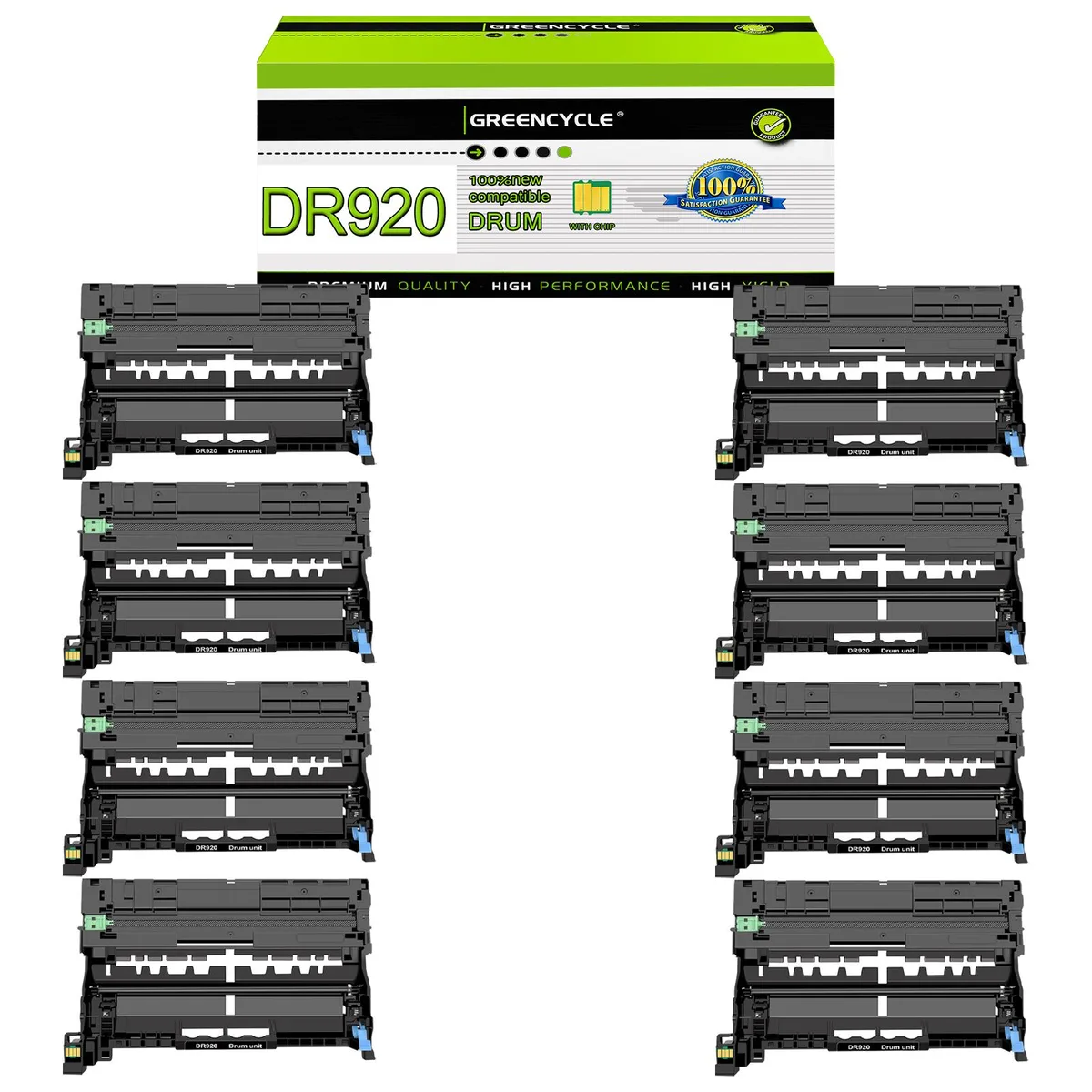 GREENCYCLE GREENCYCLE DR920 compatible drum unit 8-pack black 45000 pages — product photo