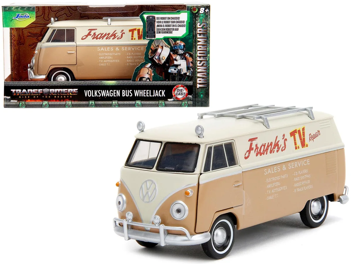 Jada Jada 34265 Transformers Wheeljack 1967 VW Bus 1:32 Diecast — product photo