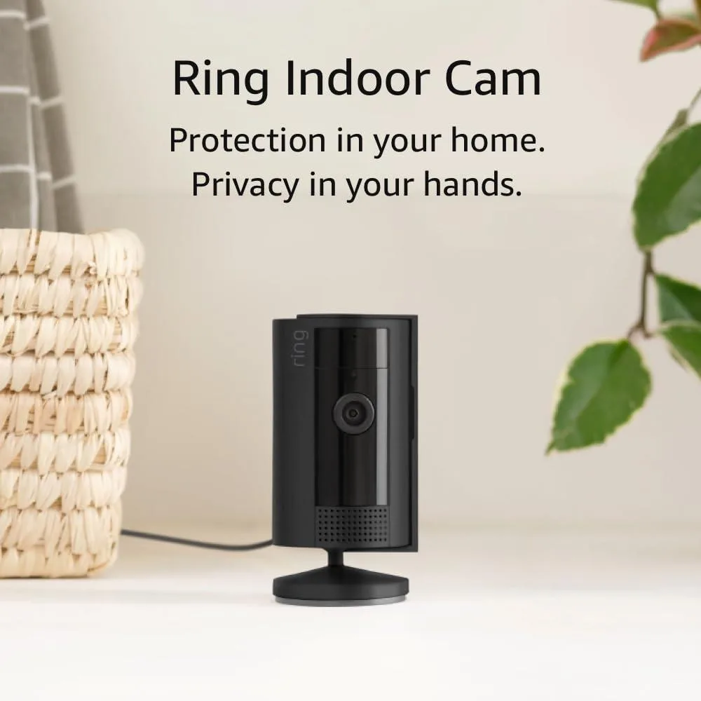 PISKEKAT PISKEKAT 1080p Indoor Security Camera 2023 Black — product photo