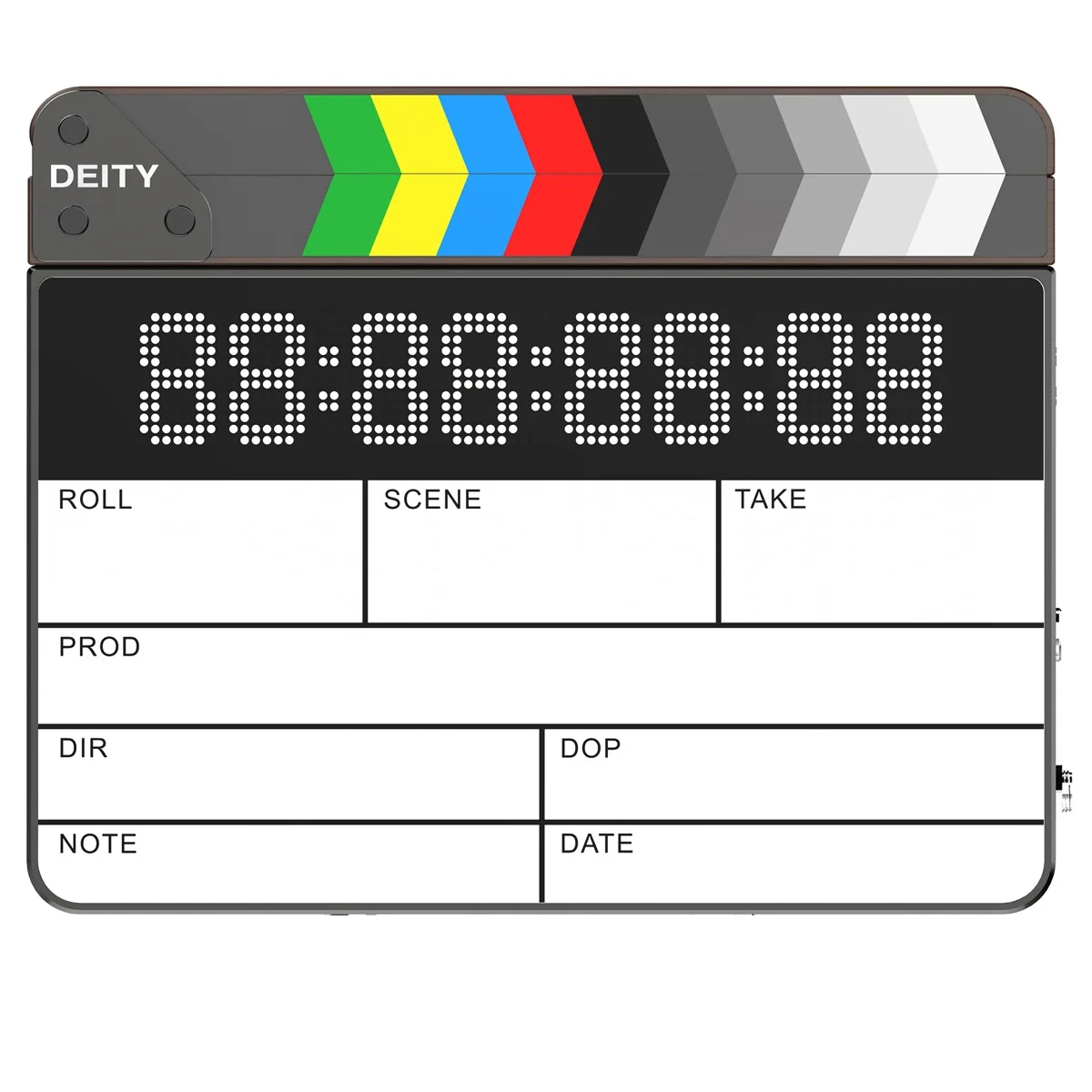 Deity Microphones Deity Microphones TC-SL1 Bluetooth Smart Slate with Color Sticks — product photo
