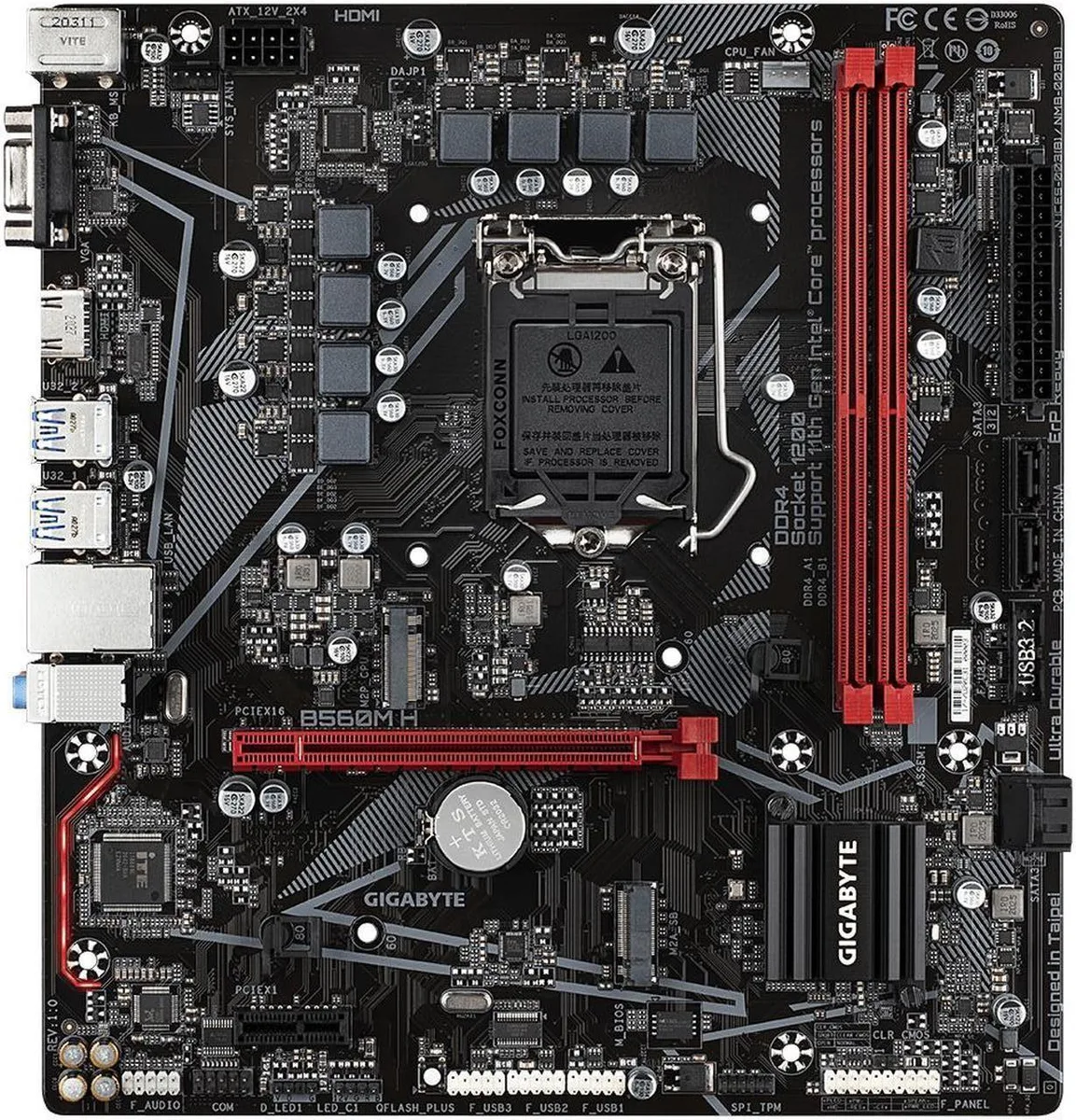 GIGABYTE GIGABYTE B560M H Intel motherboard LGA 1200 Micro ATX — product photo