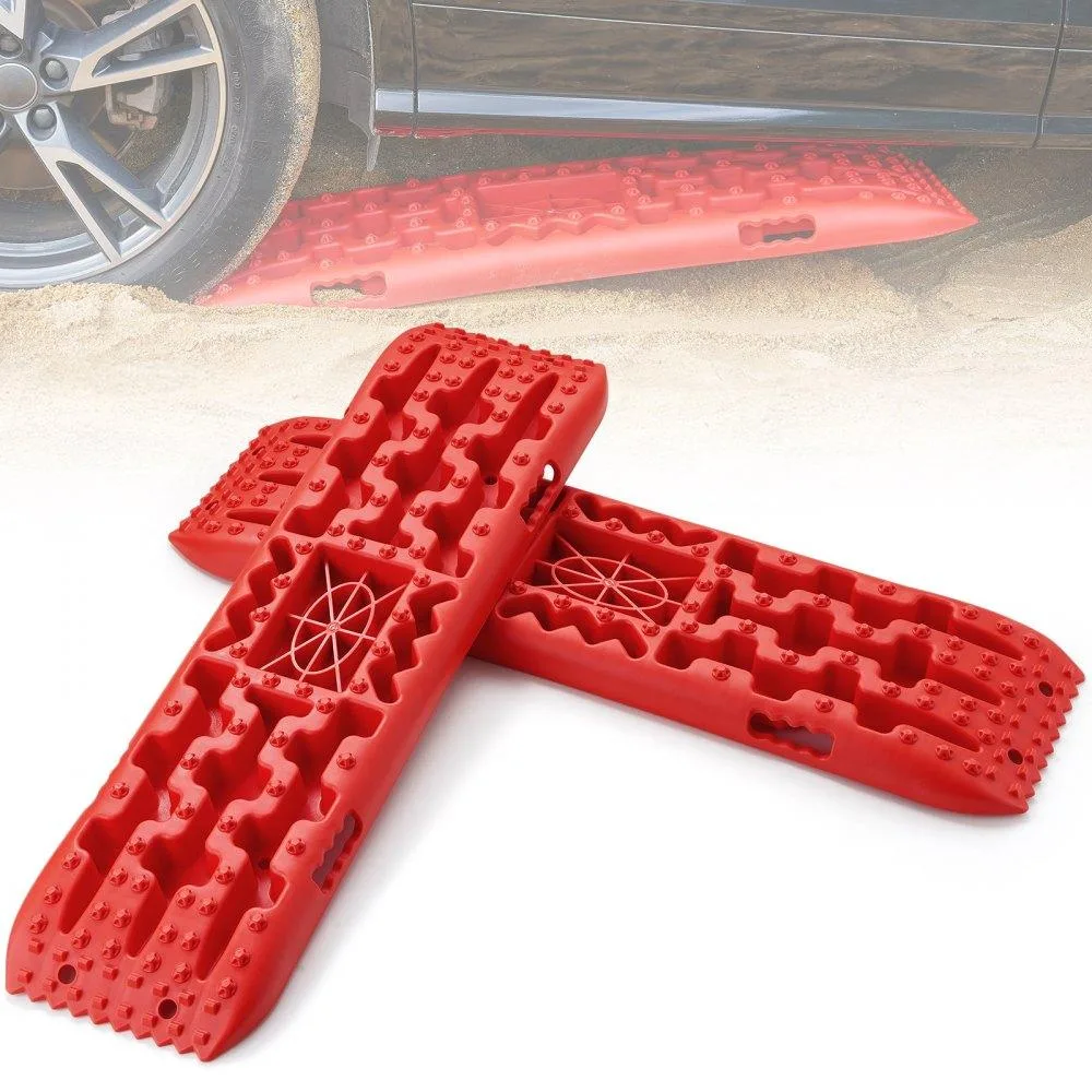 VEVOR VEVOR TS503-FJ Traction Boards 2pcs Red 10t — product photo