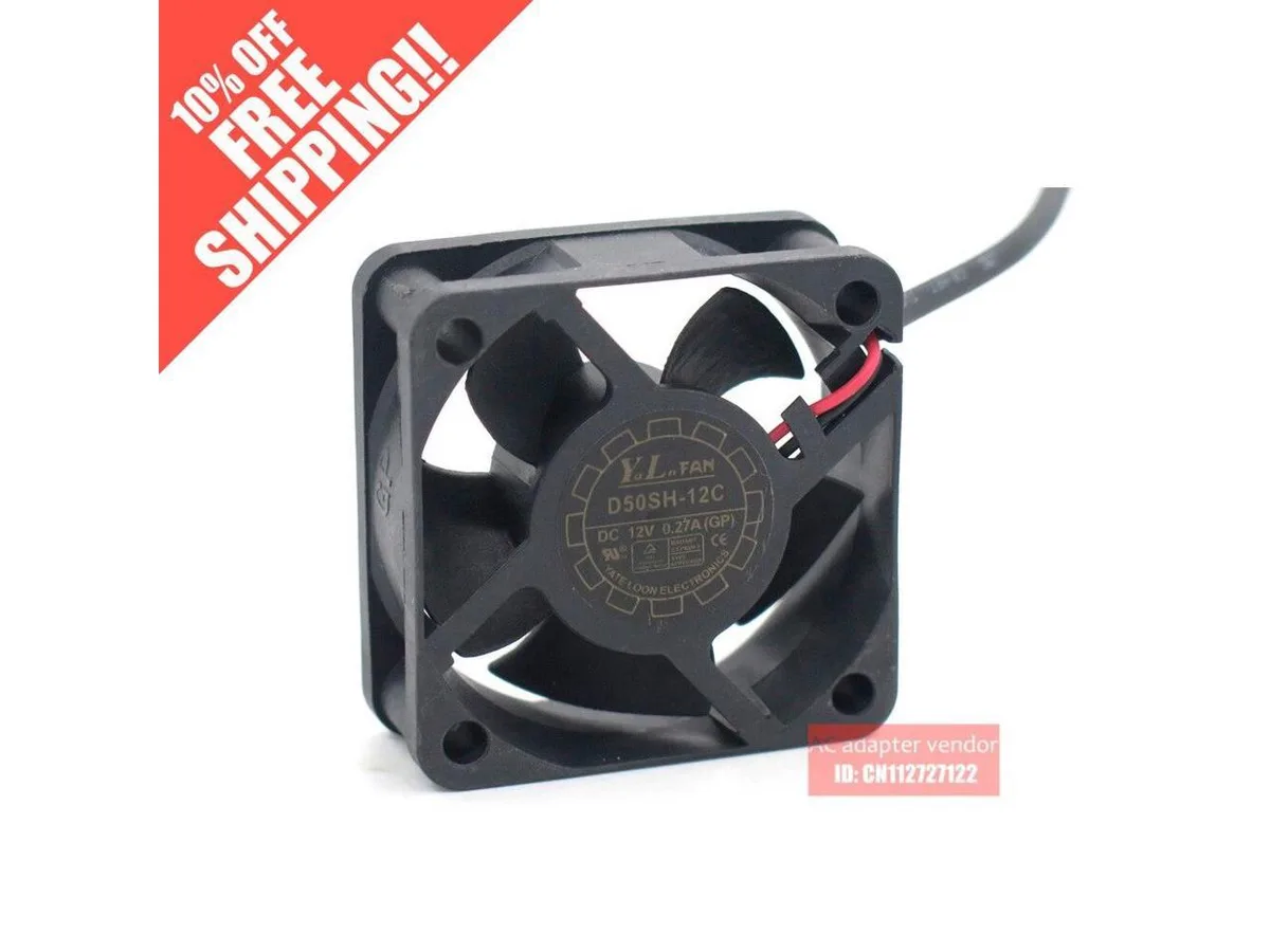 Fans Fans D50SH-12C 5020 12V .27A 5CM case fan — product photo