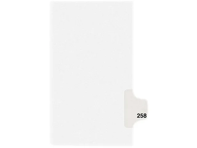 Avery Avery 82474 Legal Side Tab Dividers Letter Size 25 Pack 258 — product photo