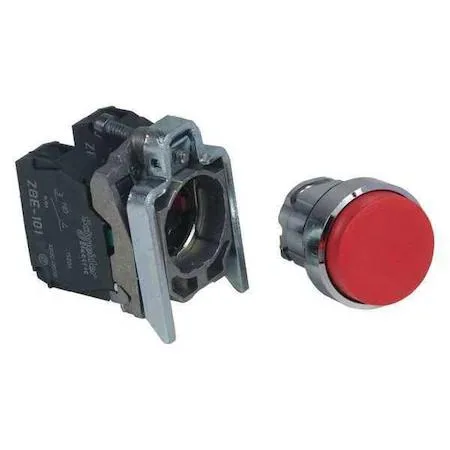 Schneider Electric Schneider Electric XB4BL45 22mm red metal push button disconnect — product photo