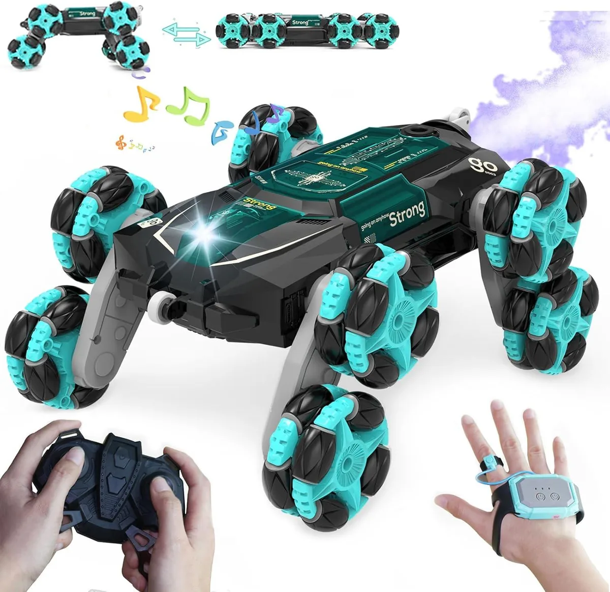 usbroway usbroway 8WD Gesture Sensing RC Stunt Car Toy — product photo