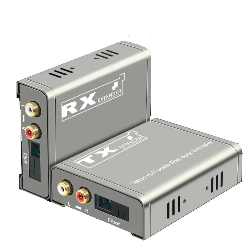 YINGHUA YINGHUA RCA Audio Fiber Optical Extender 20km UK Plug — product photo